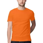 Mens-Round-Neck-T-shirt